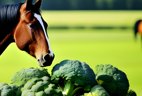 How To Feed Broccoli To A Horse?